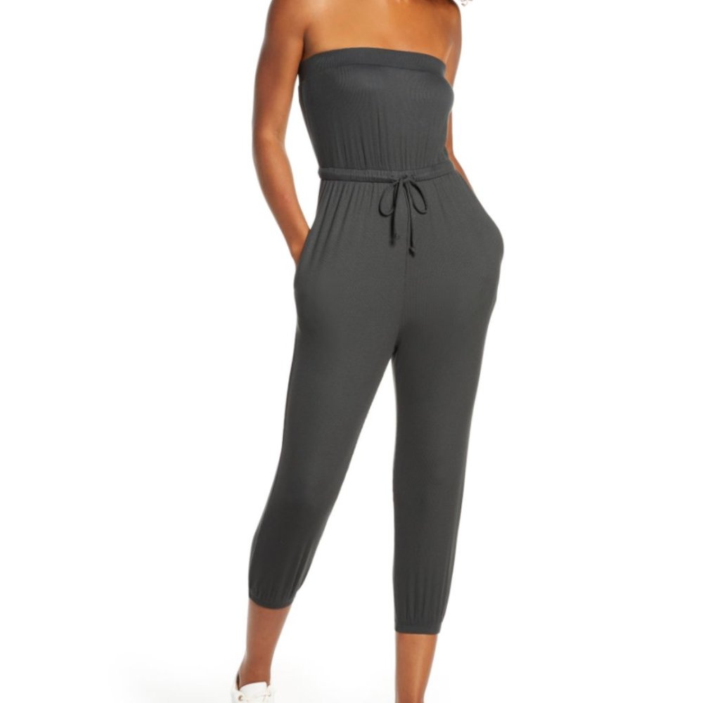Spiritual Gangster Carmela Ribbed Jumpsuit NWT